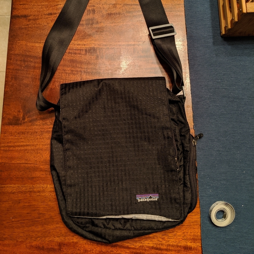 Black Patagonia Crossbody Purse